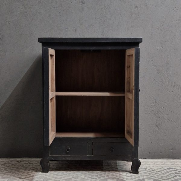 Luksa Home Collection Kast Naomi | Vintage Black | H95 x B140 x D45 cm