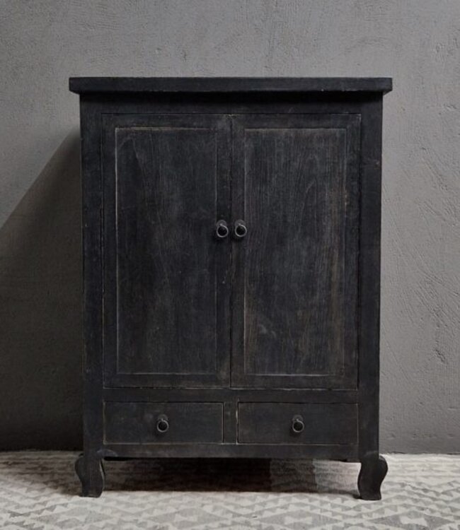 Luksa Home Collection Kast Naomi | Vintage Black | H95 x B140 x D45 cm