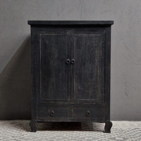 Luksa Home Collection Kast Naomi | Vintage Black | H95 x B140 x D45 cm