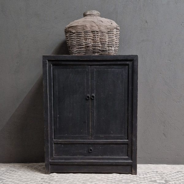 Luksa Home Collection Kast Otte | Vintage Black | H116 x B90 x D40 cm