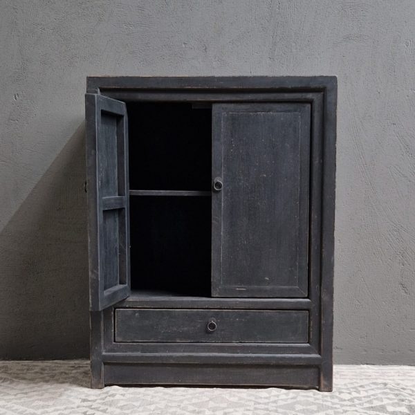 Luksa Home Collection Kast Otte | Vintage Black | H116 x B90 x D40 cm