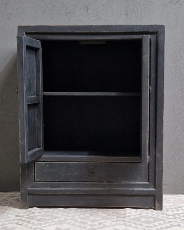 Luksa Home Collection Kast Otte | Vintage Black | H116 x B90 x D40 cm