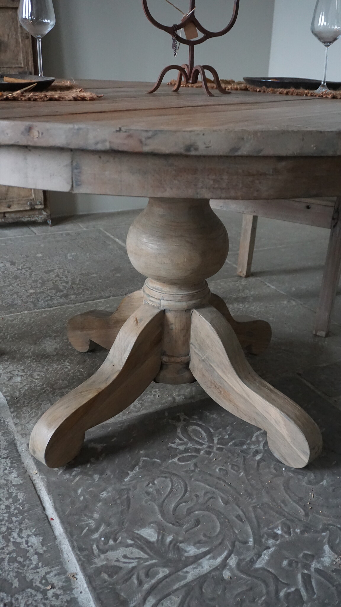 Rene Houtman Eetkamertafel Noa | Rond | Bruin | Ø130 cm x H79 cm