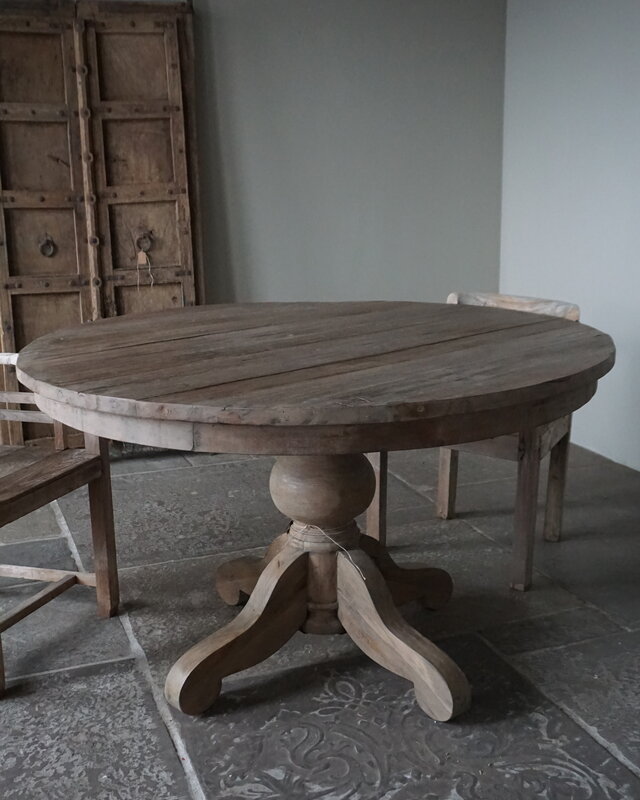 Rene Houtman Eetkamertafel Noa | Rond | Bruin | Ø130 cm x H79 cm