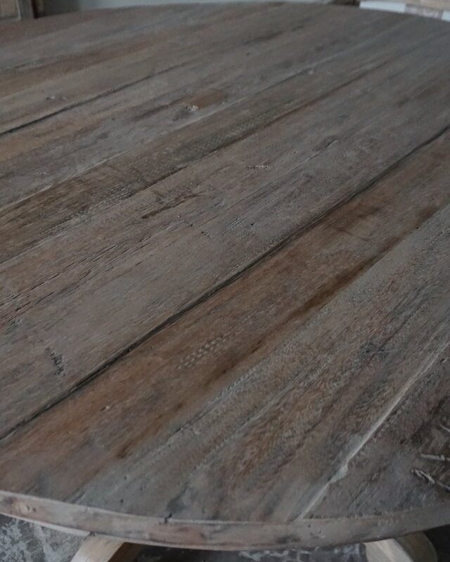 Rene Houtman Eetkamertafel Noa | Rond | Bruin | Ø130 cm x H79 cm