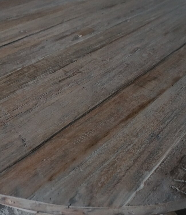 Rene Houtman Eetkamertafel Noa | Rond | Bruin | Ø130 cm x H79 cm