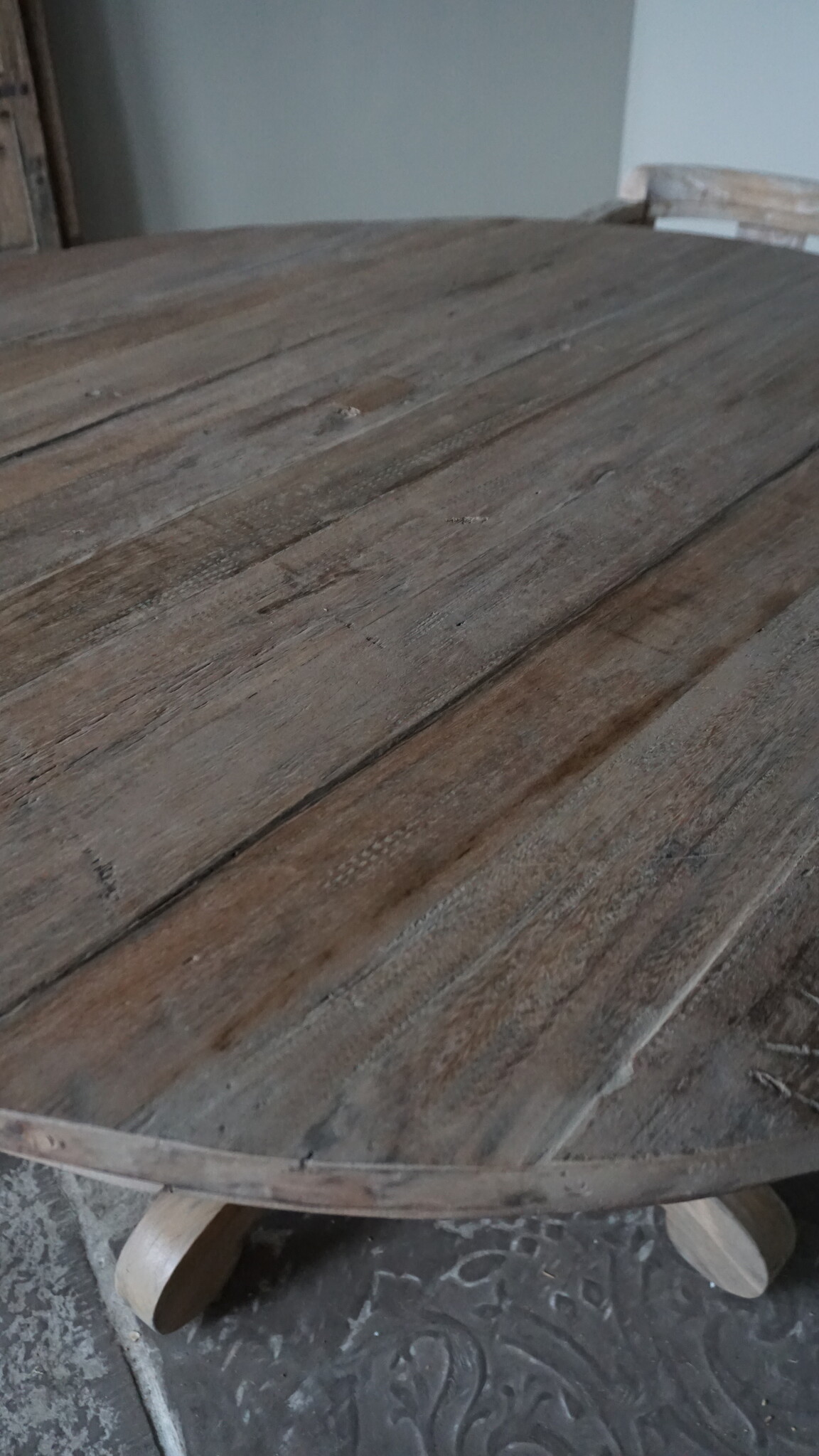 Rene Houtman Eetkamertafel Noa | Rond | Bruin | Ø130 cm x H79 cm