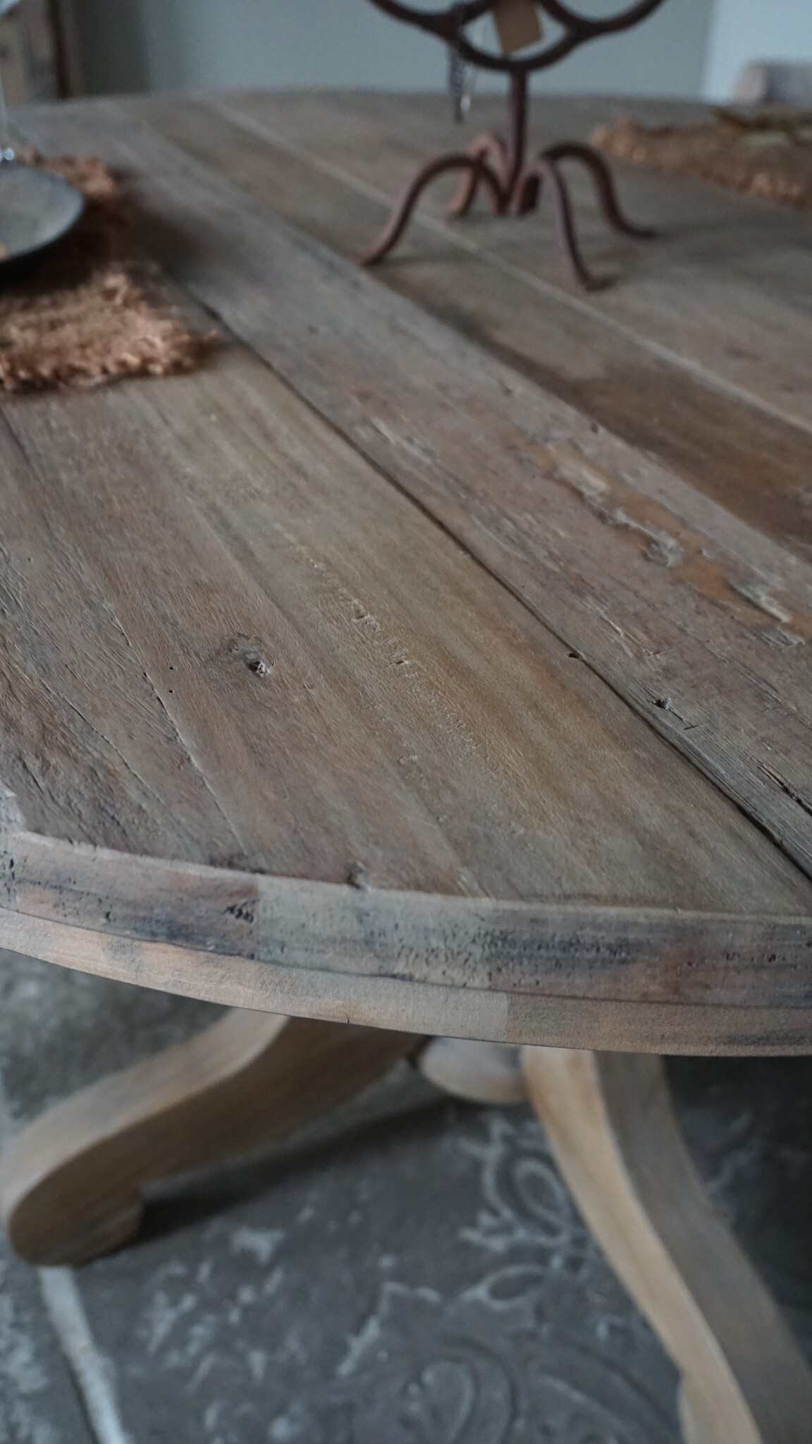 Rene Houtman Eetkamertafel Nova | Rond | Bruin | Ø130 cm x H79 cm