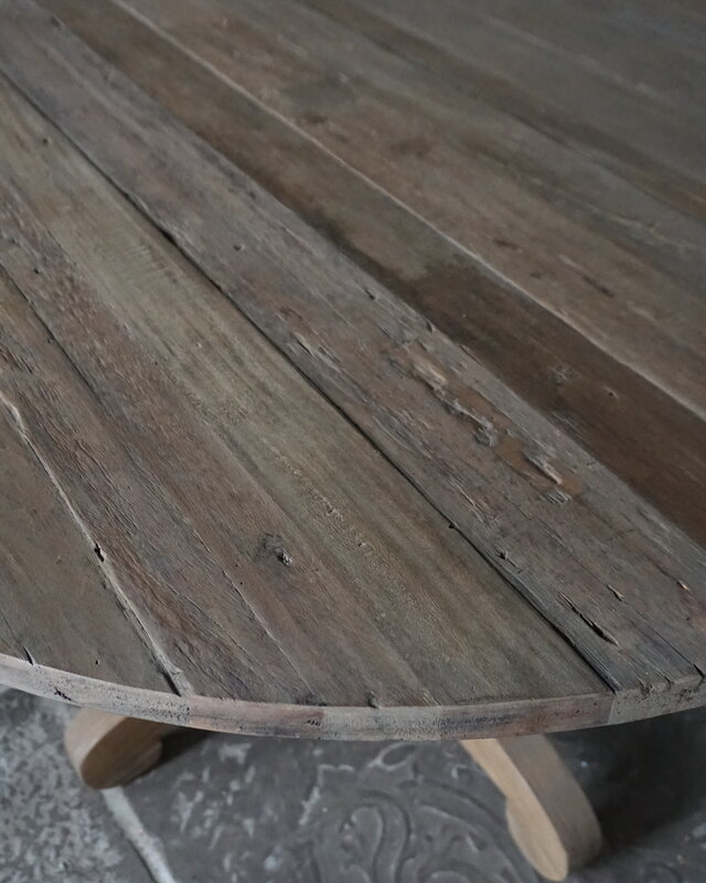 Rene Houtman Eetkamertafel Nova | Rond | Bruin | Ø130 cm x H79 cm