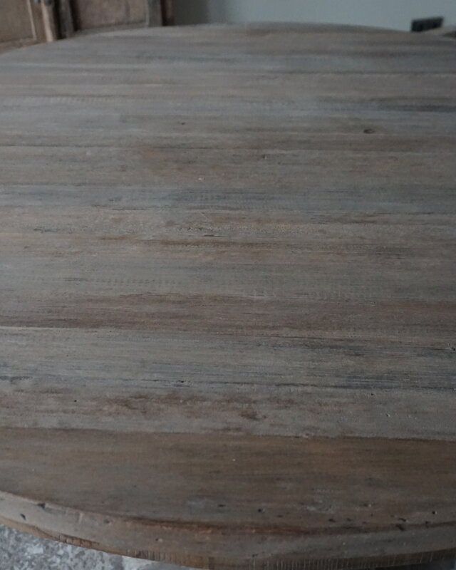 Rene Houtman Eetkamertafel Nora | Rond | Bruin | Ø130 cm x H79 cm