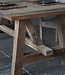 Rene Houtman Eetkamertafel Teun | Oud Eikenhout | B220 x D100 cm