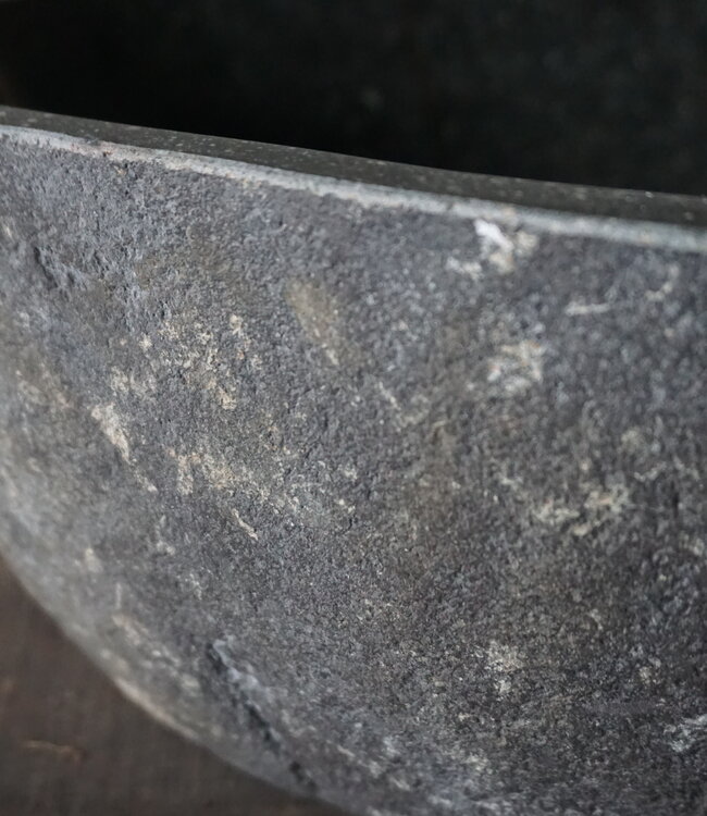 Rene Houtman Kleine Stenen Waskom + Spoelgat | H13,5 x B31 x D25 cm