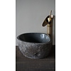 Kleine Stenen Waskom + Spoelgat | H13 x B26 x D25 cm