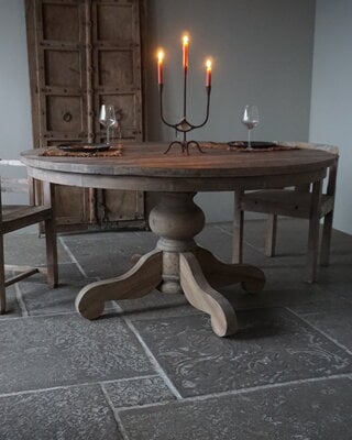Rene Houtman Eetkamertafel Manon | Rond | Bruin | D150 x H80 cm