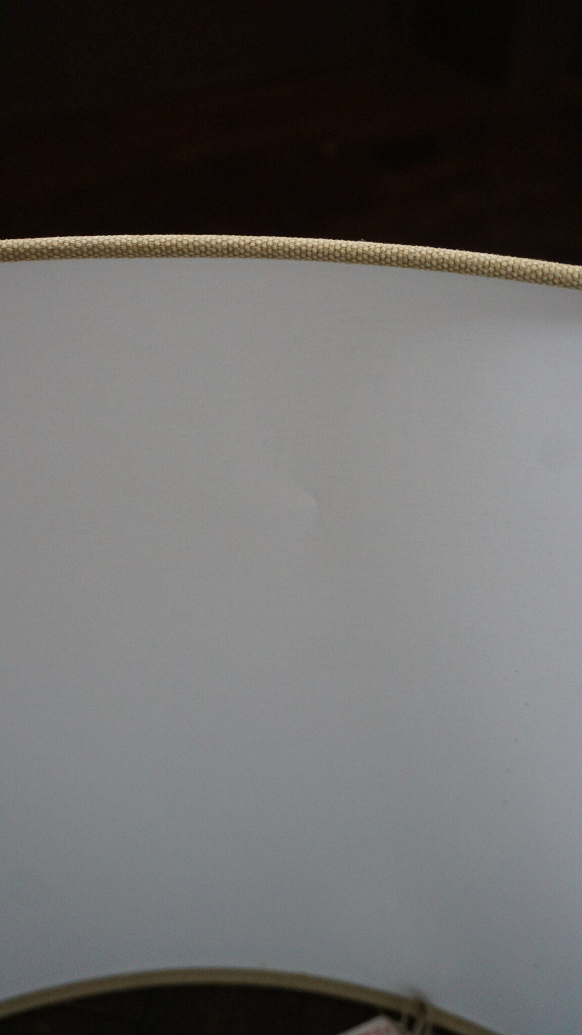 Rene Houtman Lampenkap | H30 x D55 cm | Beige | Tweedekansje!