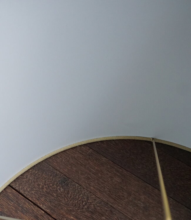 Rene Houtman Lampenkap | H30 x D55 cm | Beige | Tweedekansje!