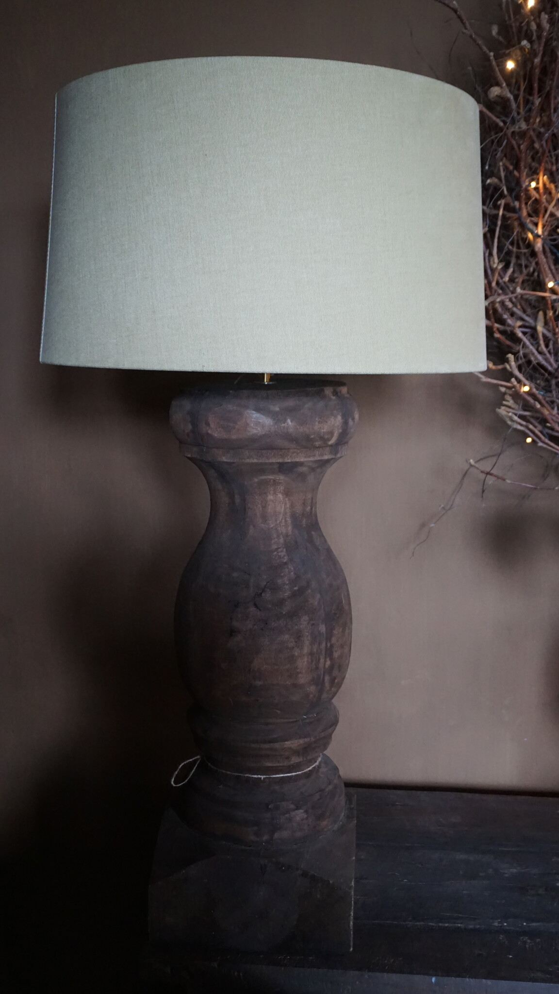Rene Houtman Lampenkap | H30 x D55 cm | Beige | Tweedekansje!