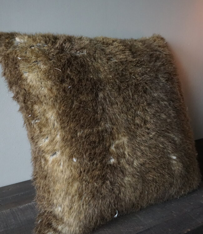 Rene Houtman Kussen Lamsvacht Kort | H60 x B60 cm