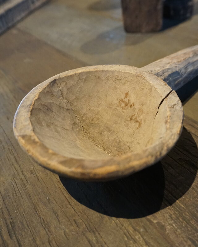 Rene Houtman Robuuste Oud Houten Pollepels | Set Van 2