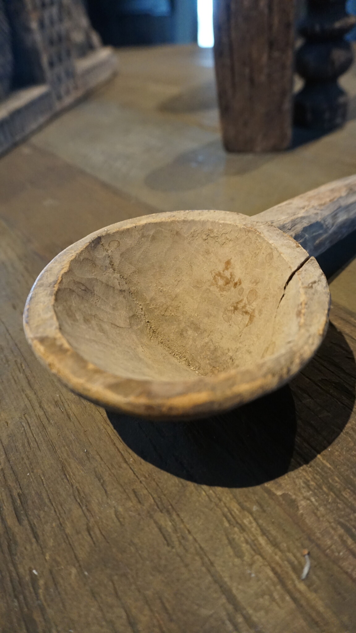 Rene Houtman Robuuste Oud Houten Pollepels | Set Van 2