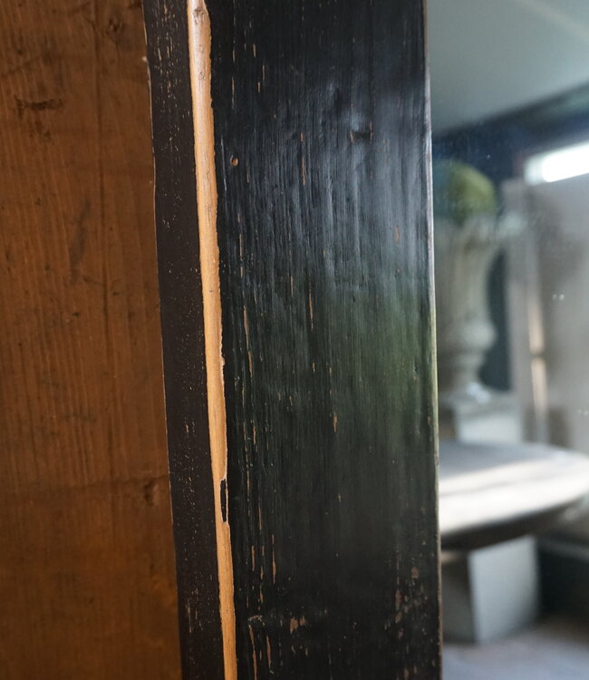 Rene Houtman Houten Spiegel | Zwart | H160 x B80 cm