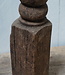 Rene Houtman Oud Houten Kaarsenstandaards | Set Van 2