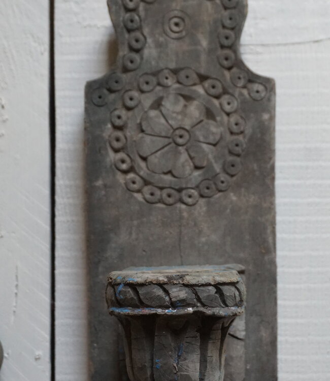 Be-Uniq Wandconsole/Kaarshouder C | Ornament | H30 x B12 cm