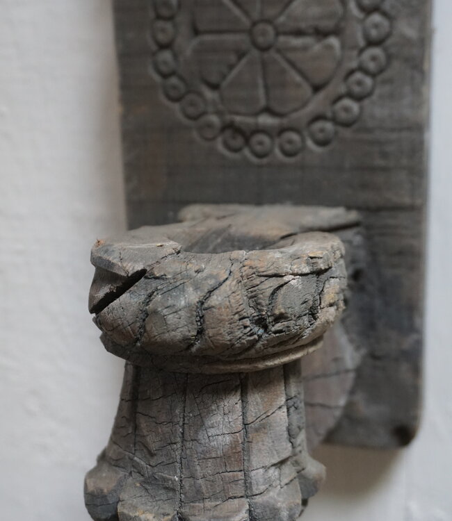 Be-Uniq Wandconsole/Kaarshouder D | Ornament | H30 x B12 cm