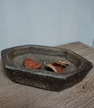 Be-Uniq Schaal | Marmer | H9 x B40 x D23 cm