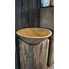 Chapati Schaal | Oud Hout | H14 x D51 cm