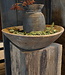 Rene Houtman Chapati Schaal | Oud Hout | H14 x D51 cm