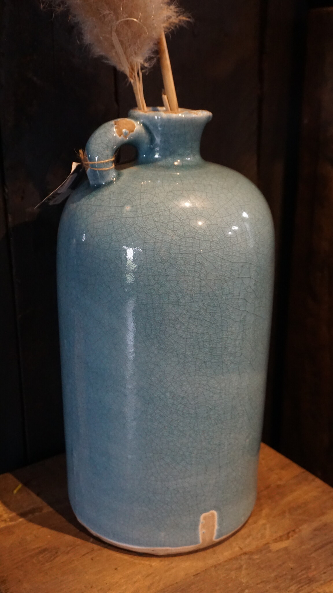 Brynxz Vaas/Kruik | Blauw | H40 x D20 cm