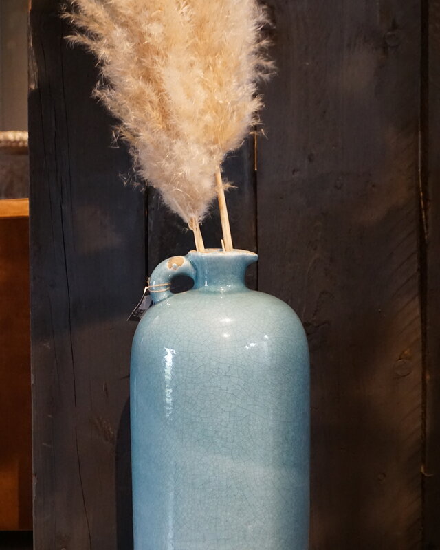 Brynxz Vaas/Kruik | Blauw | H40 x D20 cm