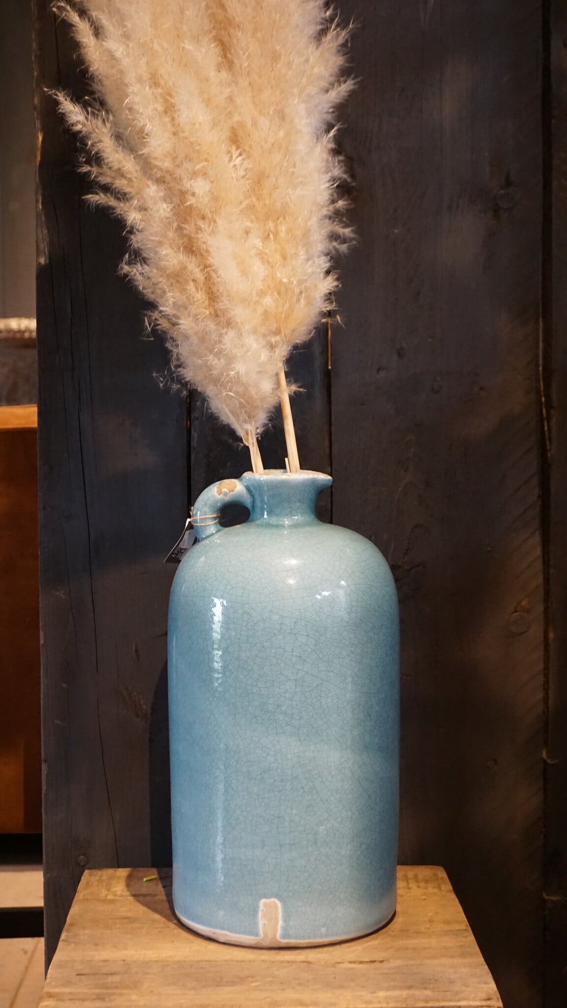 Brynxz Vaas/Kruik | Blauw | H40 x D20 cm
