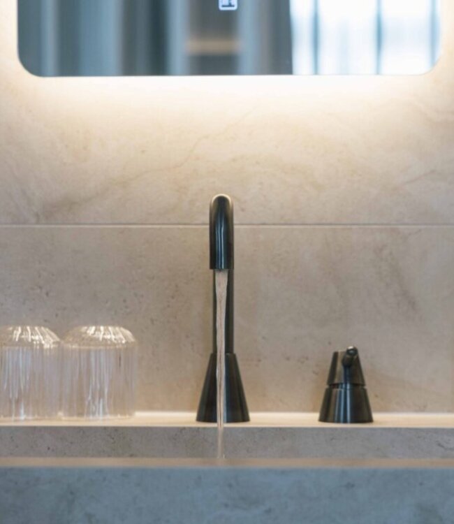 JEE-O Cone 2-Gats Wastafelkraan Laag | 2 Kleuren