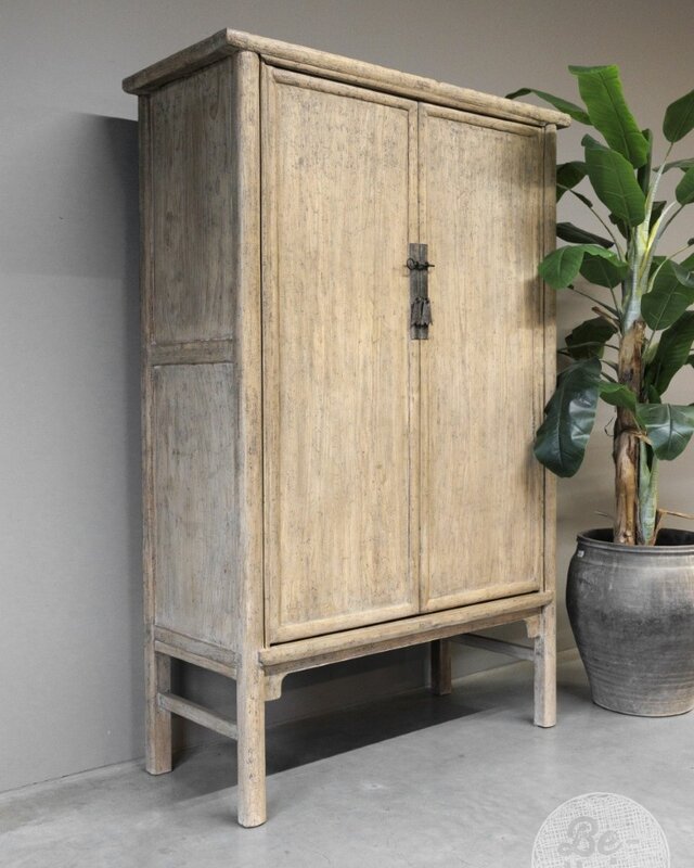 Be-Uniq Oude 2-Deurs Kast | China | H198xB132xD52 cm
