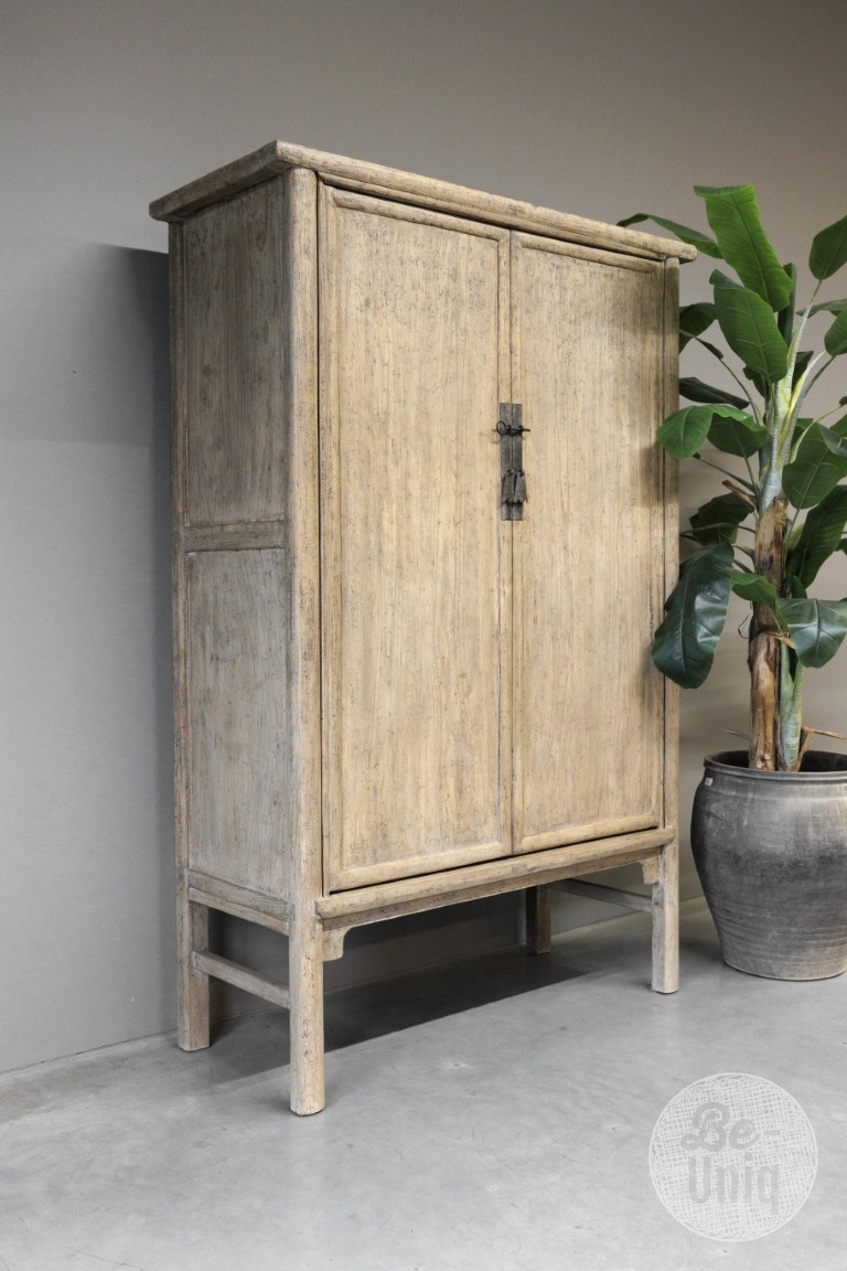 Be-Uniq Oude 2-Deurs Kast | China | H198xB132xD52 cm