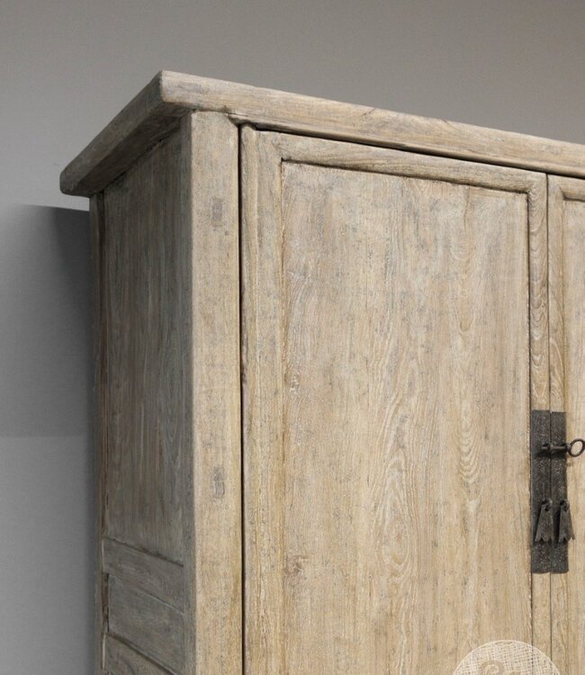 Be-Uniq Oude 2-Deurs Kast | China | H203xB118xD50 cm
