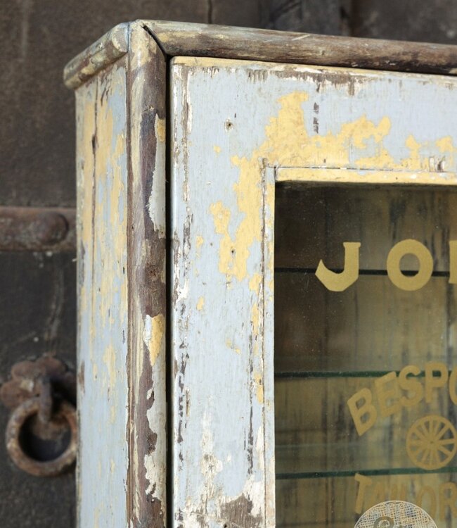 Be-Uniq Oud Vitrinekastje | India | H70 x B40 x D14 cm