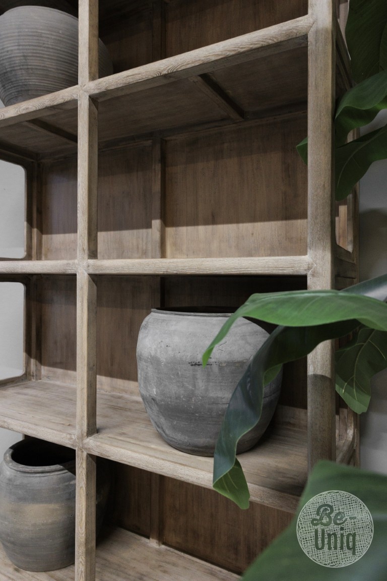 Be-Uniq Oud Boekenrek | China | H220 x B130 x D40 cm