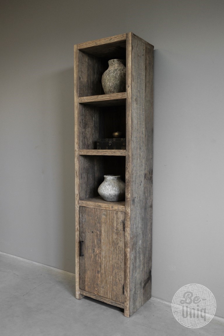 Be-Uniq Boekenkast Houston | Rechts | H200xB50xD36 cm