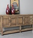 Be-Uniq Oude Wandtafel | Rustiek | H93 x B193 x D35 cm