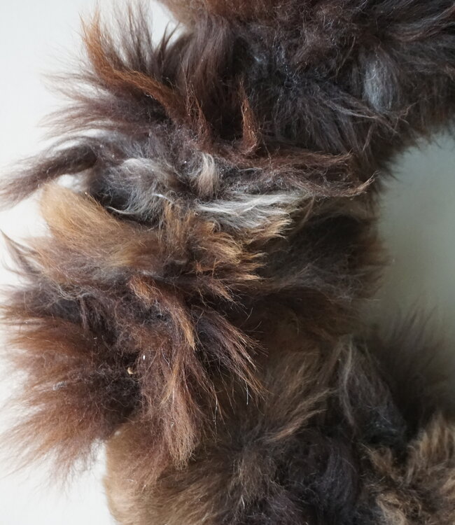 Rene Houtman Unieke Wollen Krans | Ø50 cm | Handgemaakt