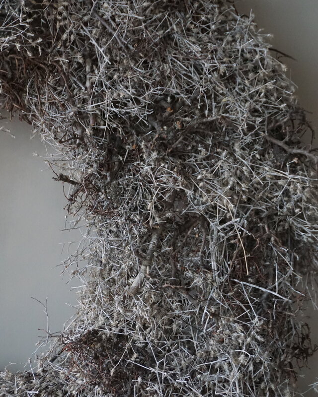 Rene Houtman Bonsai Krans | Grey-Wash | D100 cm