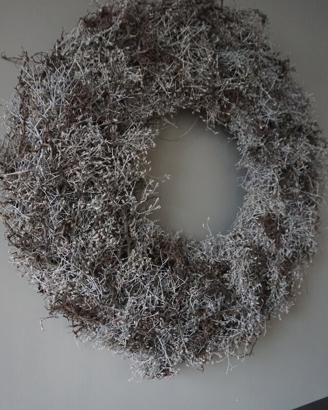 Rene Houtman Bonsai Krans | Grey-Wash | D100 cm