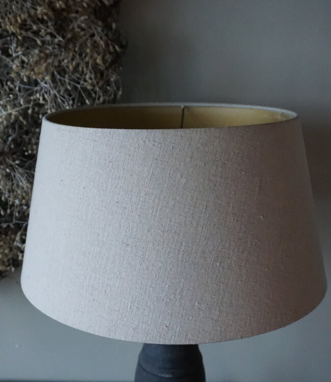Rene Houtman Lampenkap | Ø46 cm x H24 cm | Beige | Tweedekansje!