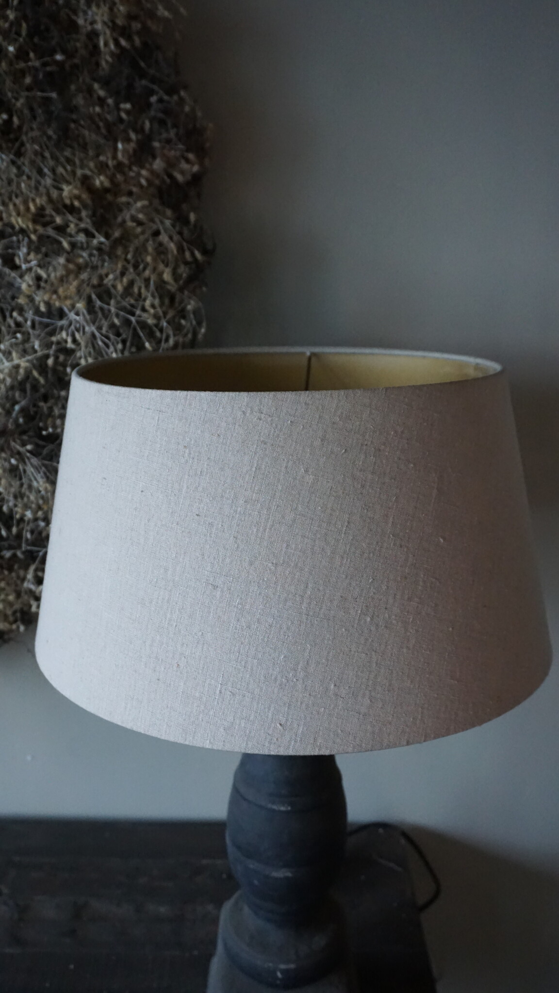 Rene Houtman Lampenkap | Ø46 cm x H24 cm | Beige | Tweedekansje!