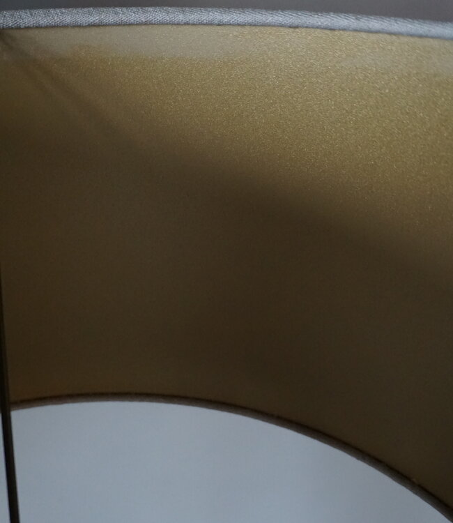 Rene Houtman Lampenkap | Ø46 cm x H24 cm | Beige | Tweedekansje!