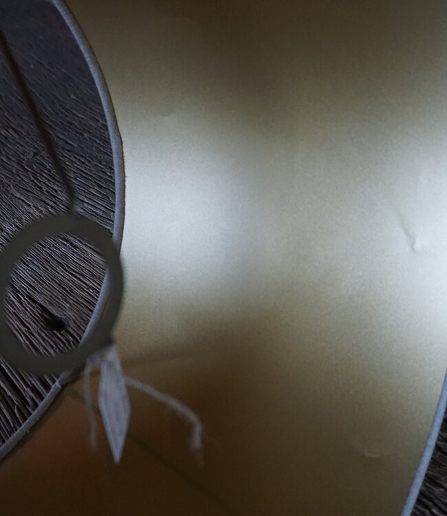 Rene Houtman Lampenkap | Ø46 cm x H24 cm | Beige | Tweedekansje!