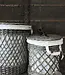 Be-Uniq Wasmand Alma | Rattan | Grijs | M | H42xD38 cm